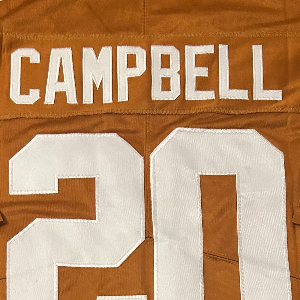 Nike TEXAS LONGHORNS EARL CAMPBELL Men's JERSEY Sz M,L,XL,2XL New with tags - Picture 6 of 7